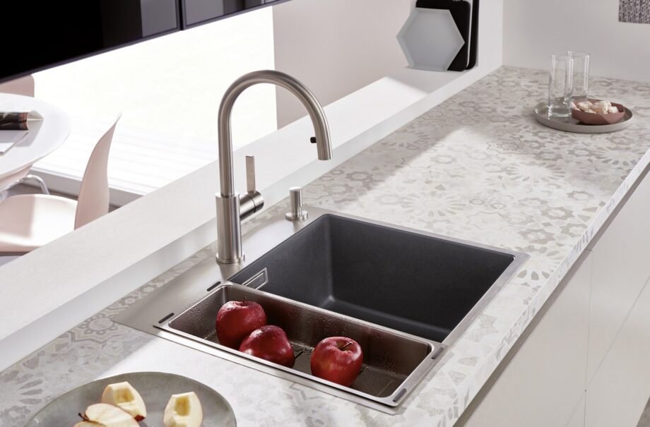 BLANCO SUBLINE 500-IF/A SteelFrame InFino silgranit™