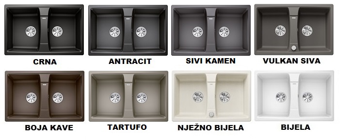 BLANCO LEXA 8 InFino silgranit™