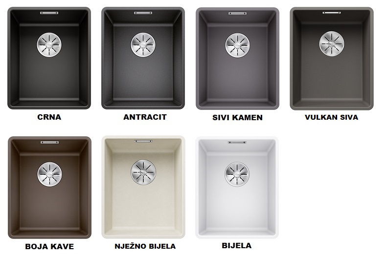 BLANCO SUBLINE 320-F InFino silgranit™
