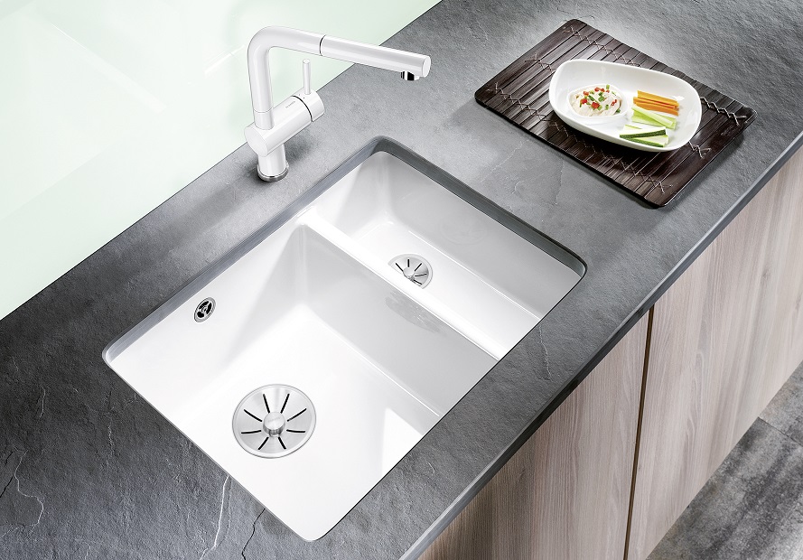 BLANCO SUBLINE 350/150-U InFino keramika PuraPlus™