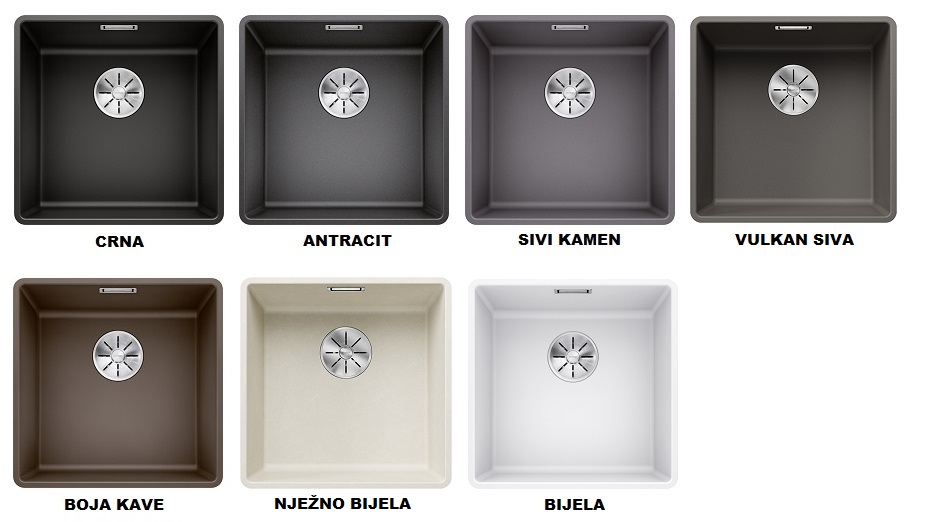 BLANCO SUBLINE 400-F InFino silgranit™