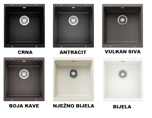 BLANCO ROTAN 400-U silgranit™