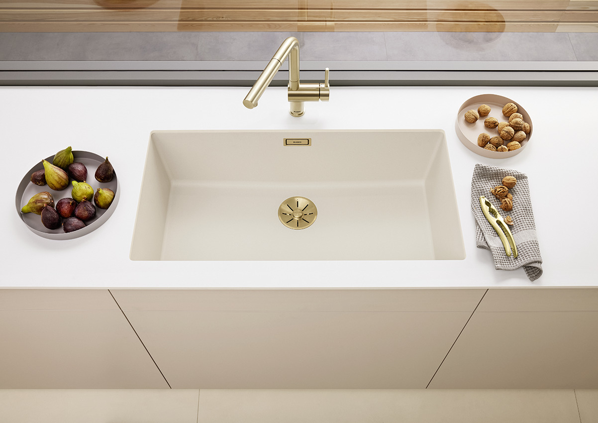 BLANCO SATIN ZLATNA InFino set – 1 korito