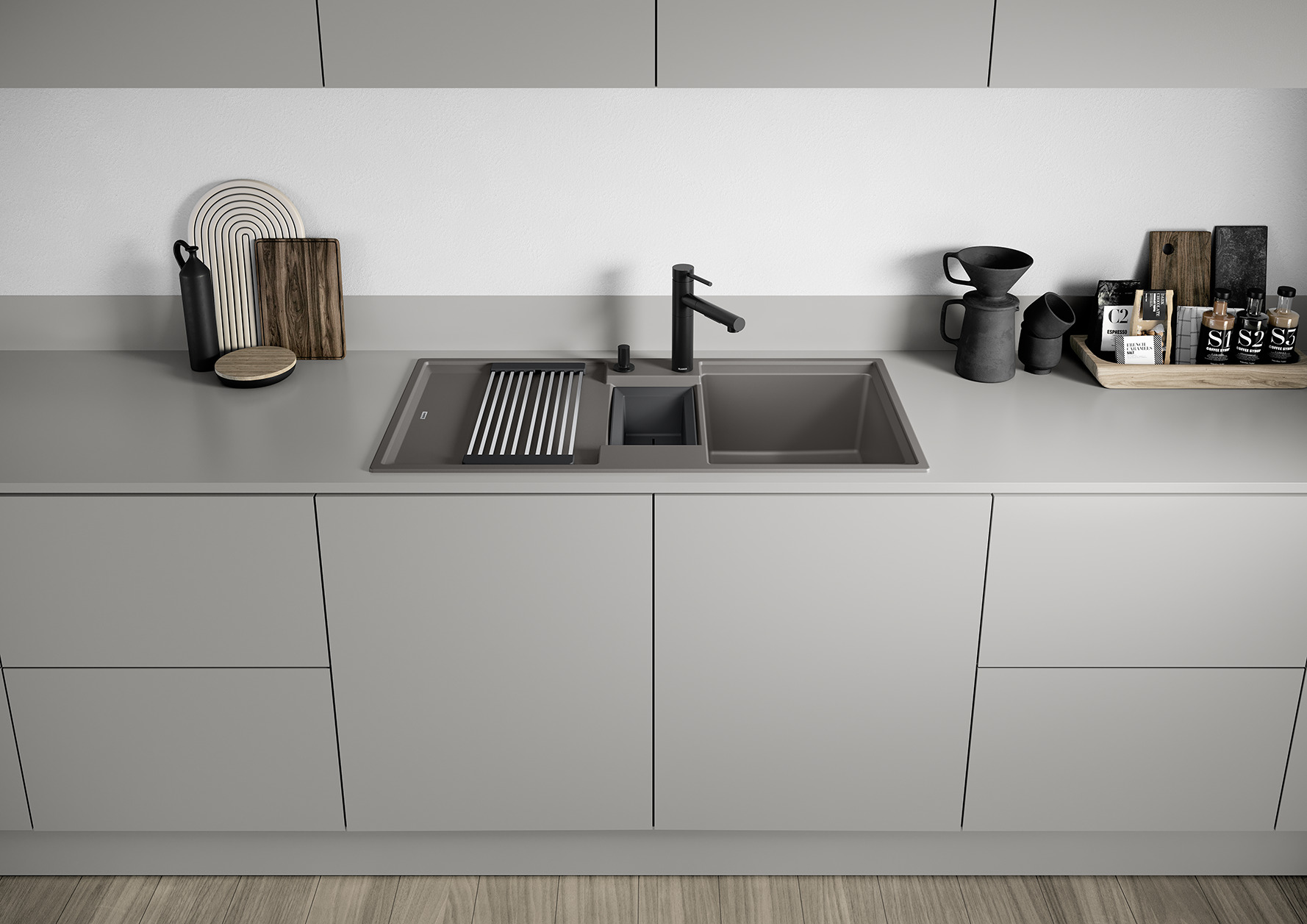 BLANCO ADIRA 6 S InFino silgranit™