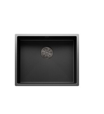 BLANCO CLARON 500-U DARK STEEL EDITION InFino