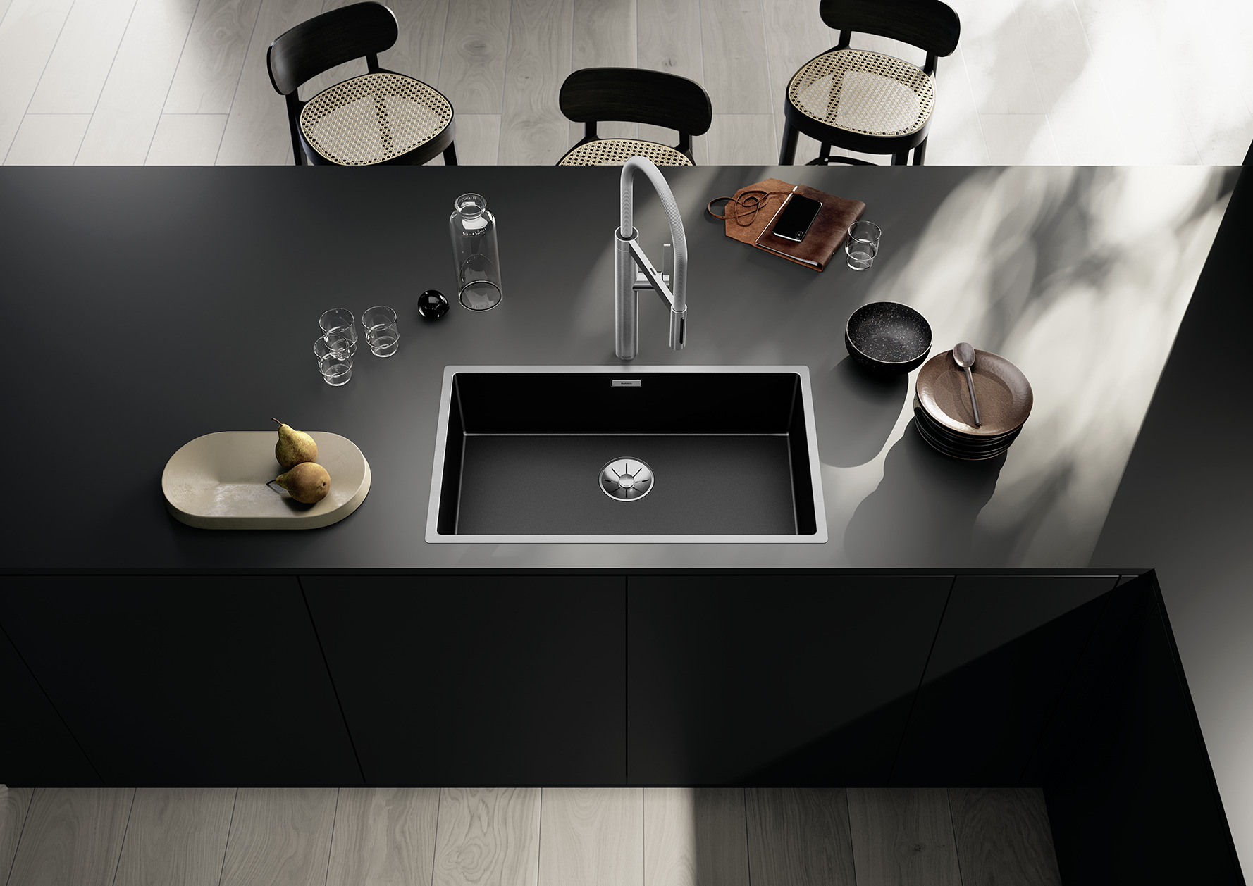 BLANCO CULINA-S II Sensor PVD STEEL