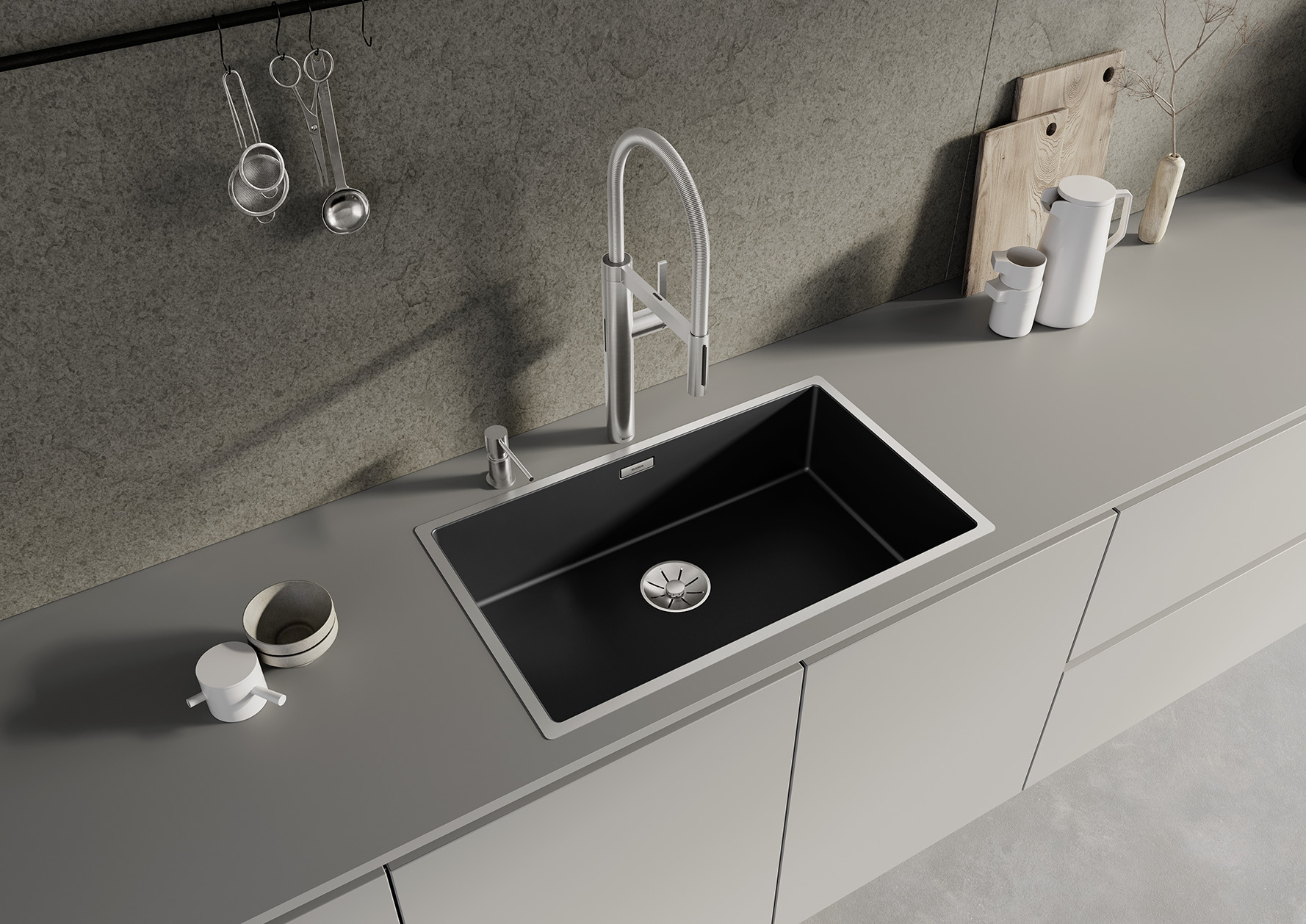 BLANCO CULINA-S II Sensor PVD STEEL