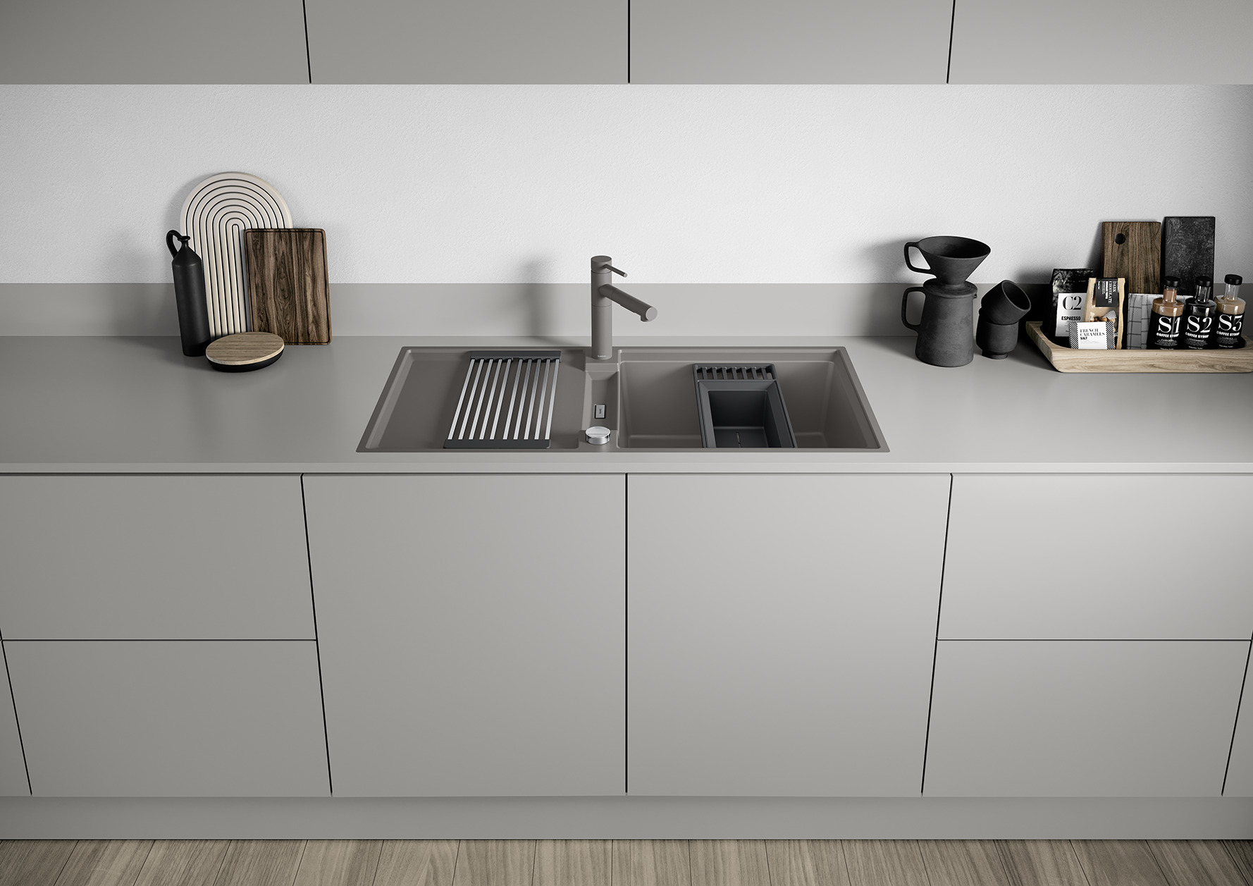 BLANCO ALTA-S II silgranit-look
