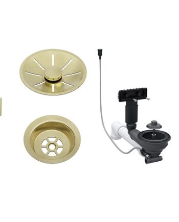 BLANCO SATIN ZLATNI InFino pribor s dalj.upr. – 1 korito