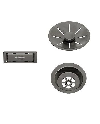 BLANCO SATIN DARK STEEL InFino set – 1 korito