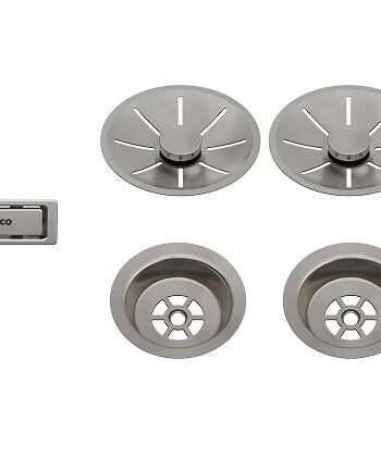 BLANCO SATIN PLATINUM InFino set – 2 korita