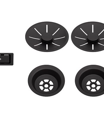 BLANCO BLACK EDITION InFino set - 2 korita