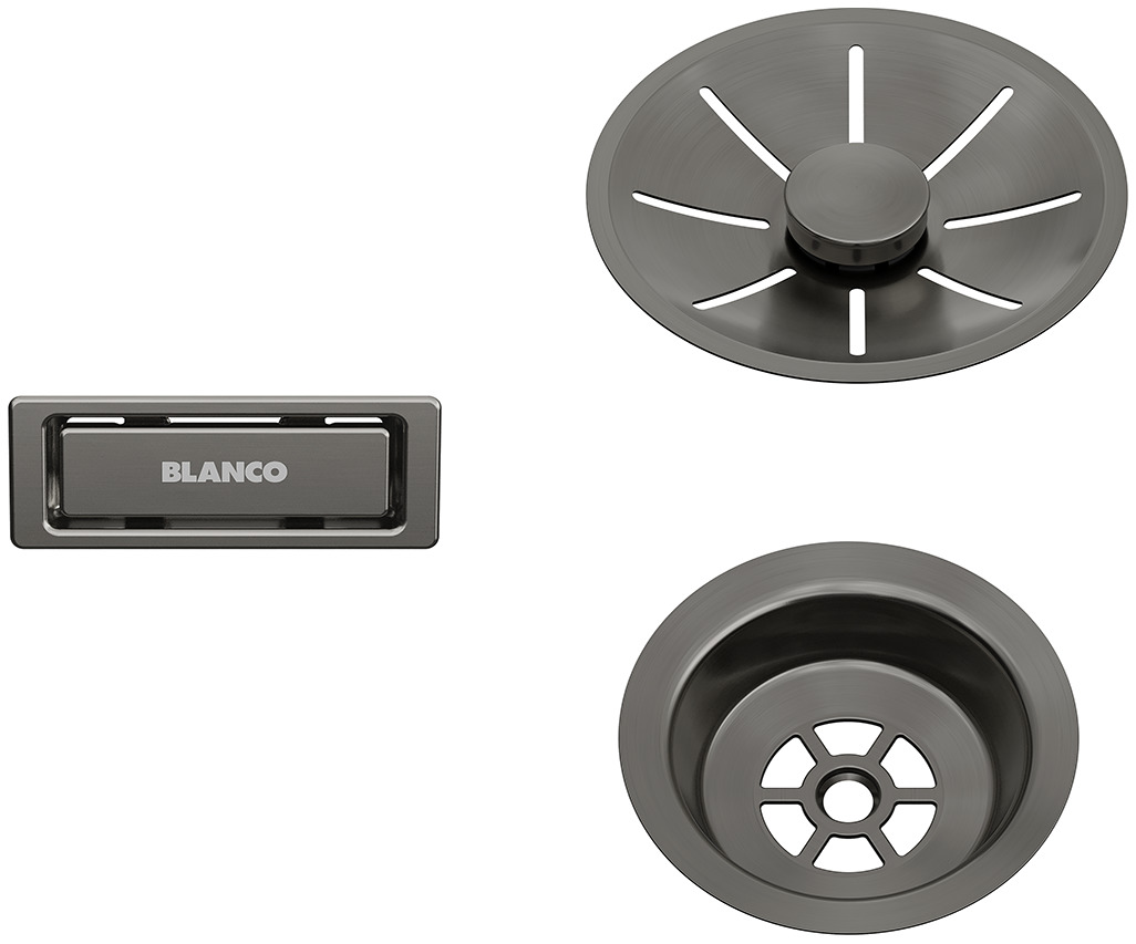 BLANCO SATIN DARK STEEL InFino set – 1 korito