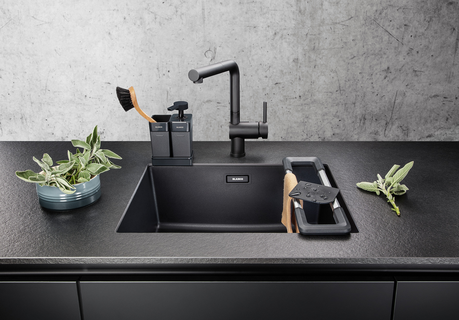 BLANCO set za sudoper - dozer, posuda i cjedilo