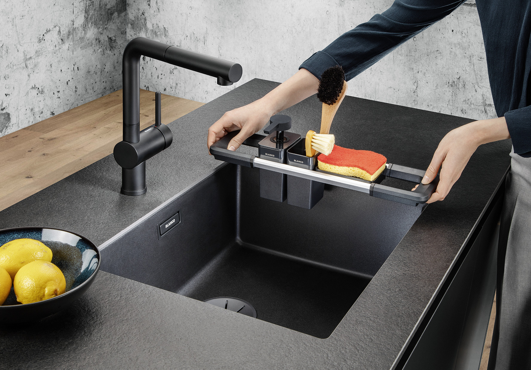 BLANCO set za sudoper - dozer, posuda i cjedilo