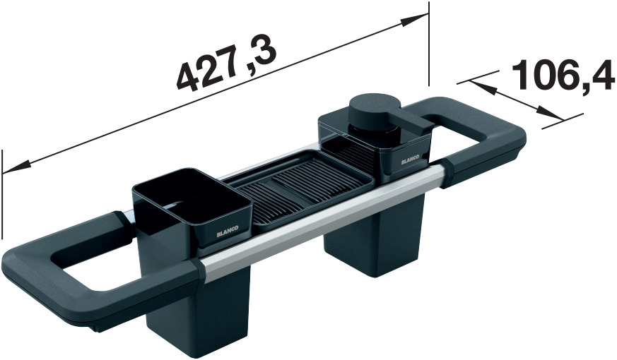 BLANCO set za sudoper - dozer, posuda i cjedilo
