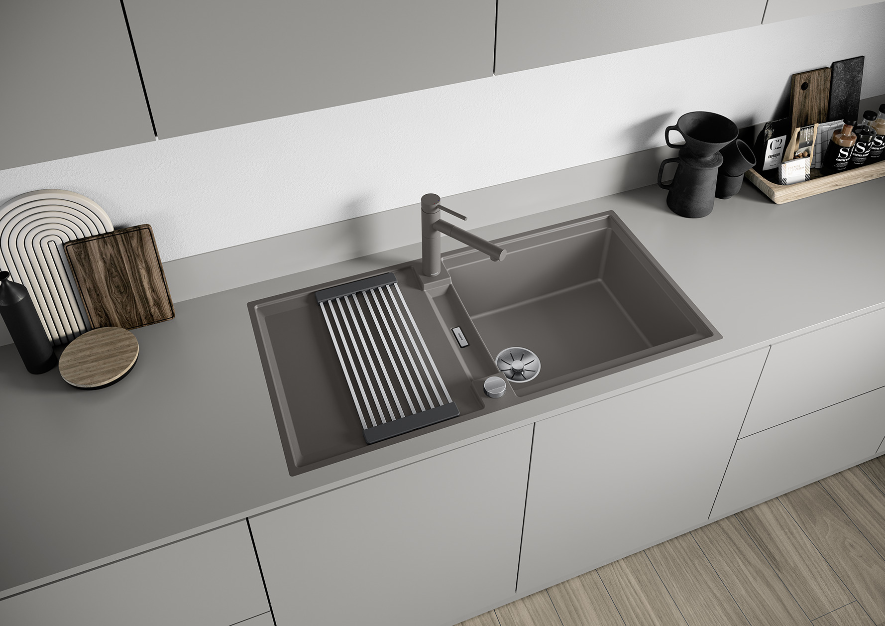 BLANCO ADIRA XL 6 S-F InFino silgranit™
